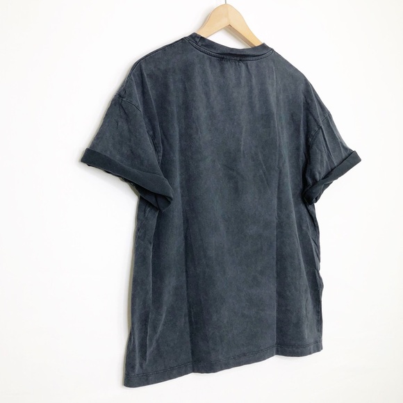 Zara oasis Sun, gray graphic T-shirt - Picture 4 of 9